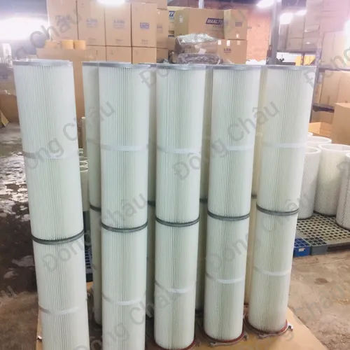 Phin lõi lọc khí giấy PE có 4 tai ngàm
