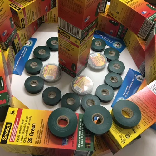 Băng Keo Cách Điện 3M Scotch 35 Xanh Lá