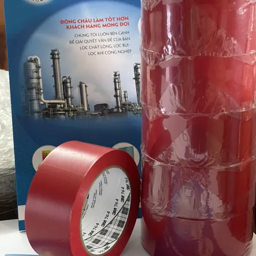 Băng keo dán nền 3M 764 màu đỏ 