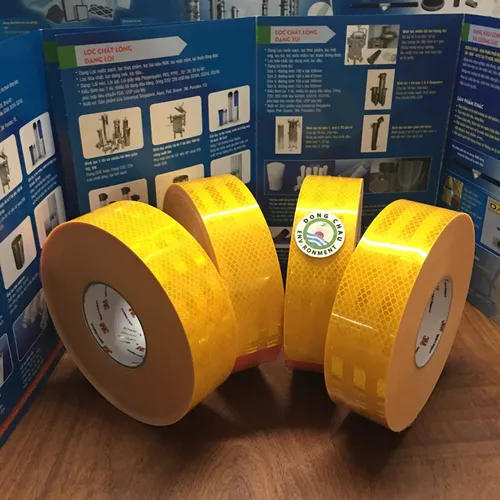 Băng Keo Phản Quang Màu Vàng 3M 983-71
