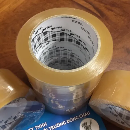Băng Keo 3M™ Vinyl Đa Năng 764 Màu Trong Suốt 