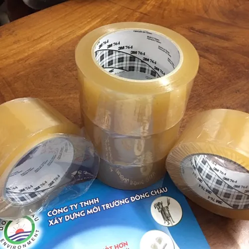 Băng Keo 3M™ Vinyl Đa Năng 764 Màu Trong Suốt 