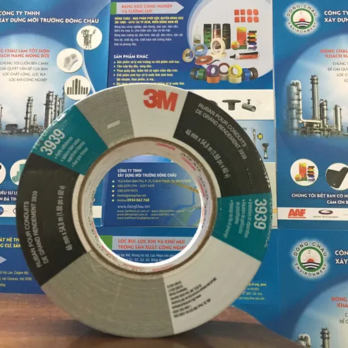 Băng Keo Vải 3M™ 3939, Màu Bạc 