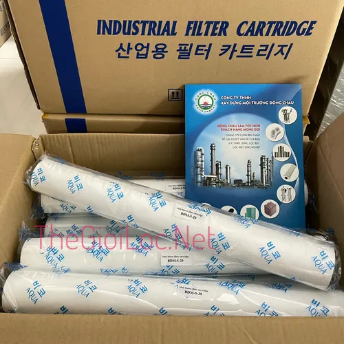 Lõi lọc nén 5 micron 20 inch