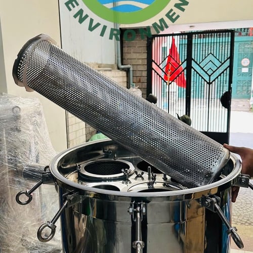 Bình lọc công nghiệp 4 túi size 2 DCF.vn