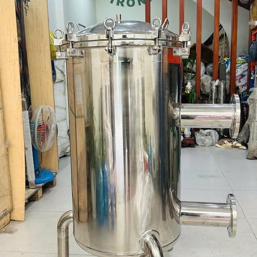 Bình lọc công nghiệp 4 túi size 2 DCF.vn