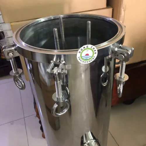Bình lọc inox 7 lõi DOE 20 inch áp 10 bar