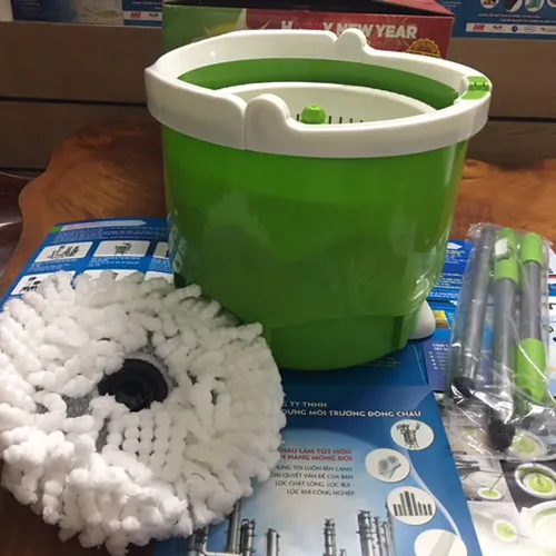 Bộ cây lau nhà 3M 360 độ đa năng