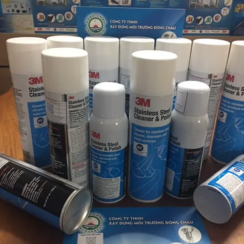 Chai Xịt Tẩy Rửa và Đánh Bóng Inox 3M Stainless Steel 