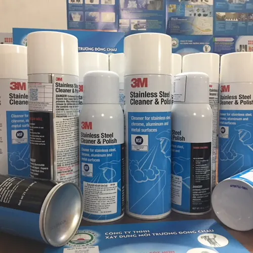 Chai Xịt Tẩy Rửa và Đánh Bóng Inox 3M Stainless Steel 