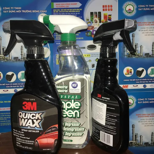 3M 39034 Quick Wax Chai xịt tăng độ bóng sơn 