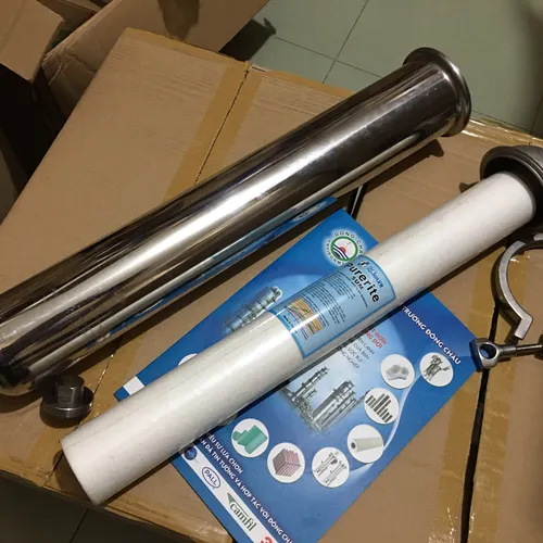 Cốc Lọc Nước 20 Inch Kết Nối Clamp 