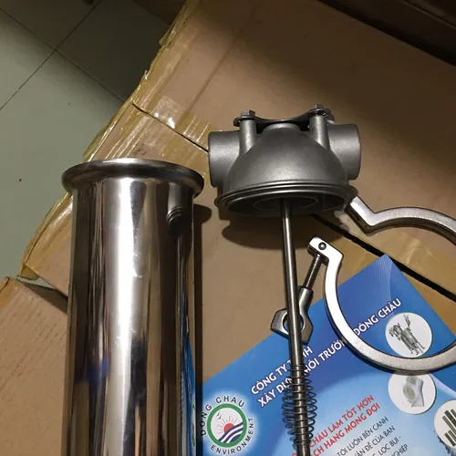 Cốc Lọc Nước 20 Inch Kết Nối Clamp 