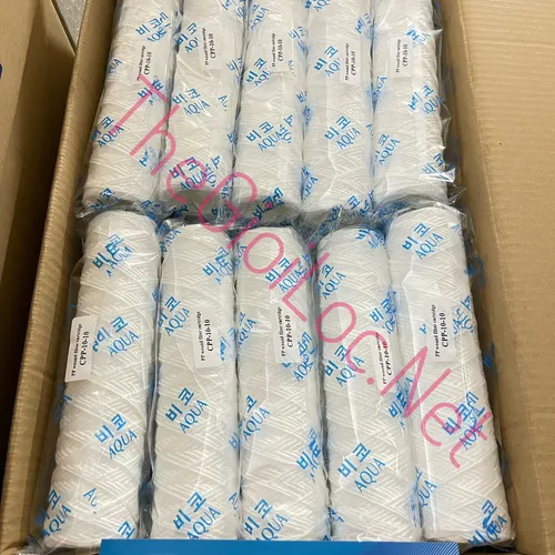 CPP-10 micron-10 inch Lõi lọc sợi cuốn Aqua