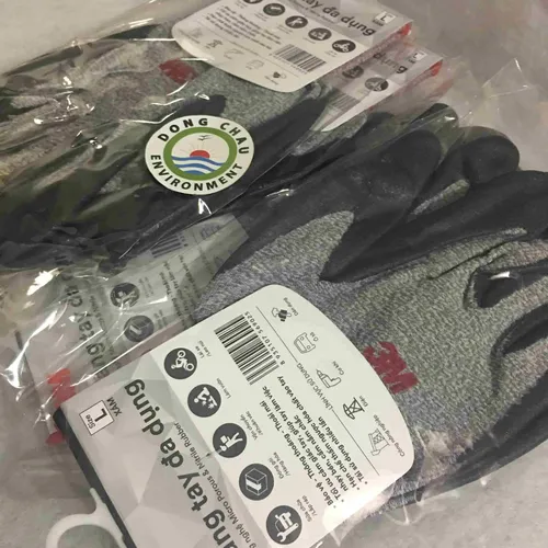 Găng Tay Đa Dụng 3M™ NBR, Màu Xám Màu Cam