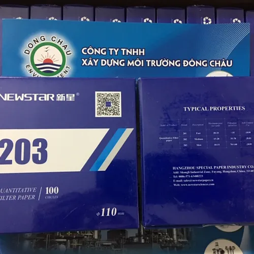 Giấy lọc phòng thí nghiệm newstar 203-110