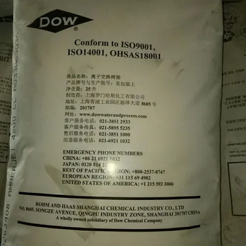 Công Nghệ Hạt Nhựa Dow Amberjet 4200 Cl