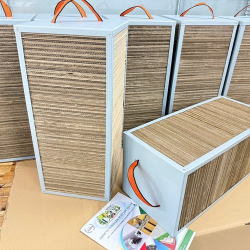 Hộp lọc giấy carton sóng
