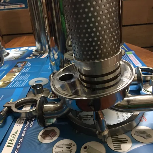 Bình lọc khí nén đóng hộp inox 304