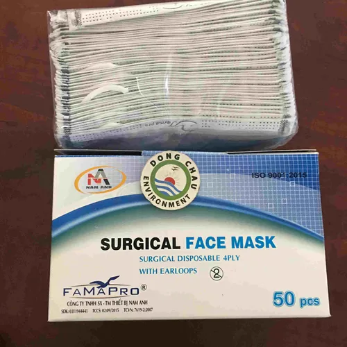Khẩu trang hoạt tính dùng 1 lần Surgical Face Mask