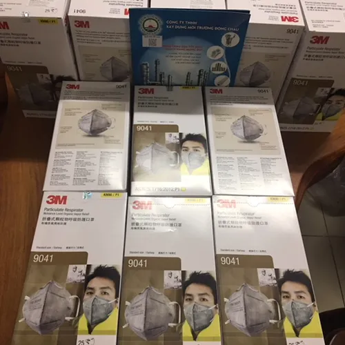 Khẩu Trang Phòng Virus Corona (2019-NCoV) 3M 9041
