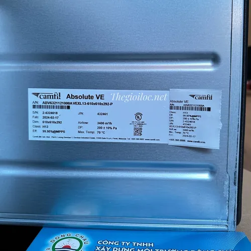 Khung lọc khí Hepa Camfil Absolute VE