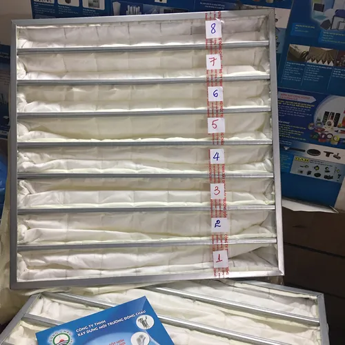 Khung lọc khí medium 8 túi