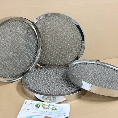 Khung lọc bùi nhùi inox hình tròn giá gốc | DCF.vn