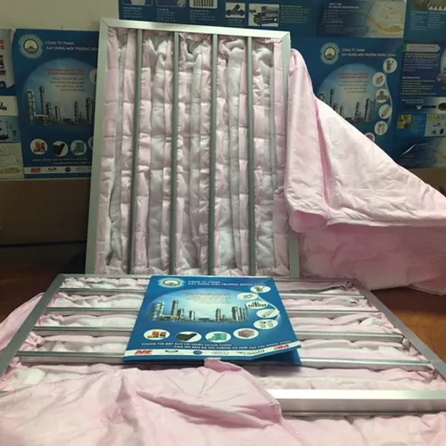 Khung lọc túi F7 màu hồng