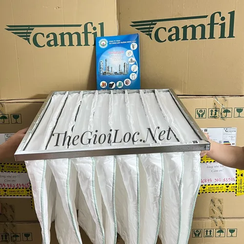Khung Lọc Túi Medium F7 Basic-Flo Camfil Nhôm