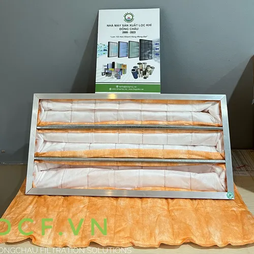 Khung lọc túi medium F9 - Giải pháp lọc không khí hiệu quả, bền bỉ và tiết kiệm chi phí 