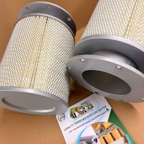 Lõi Lọc Bụi Cartridge PE Mặt Bích Công Nghiệp 260×150×350