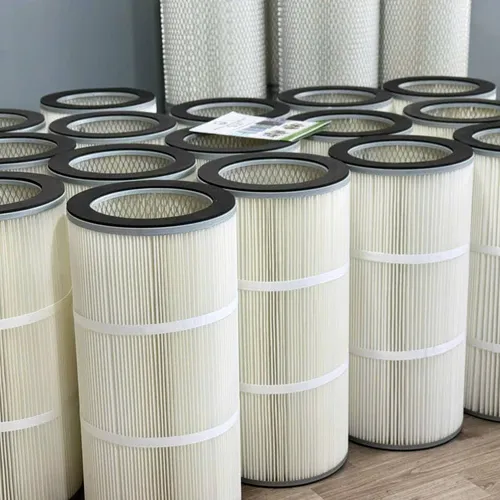 Lõi Lọc Bụi PE Hai Đầu Hở Có Lưới Bên Trong