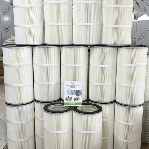 Lõi Lọc Bụi PE Hai Đầu Hở Có Lưới Bên Trong