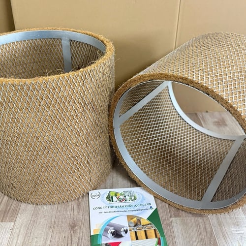 Lõi lọc bụi hơi dầu xơ dừa hai đầu hở DCF.vn