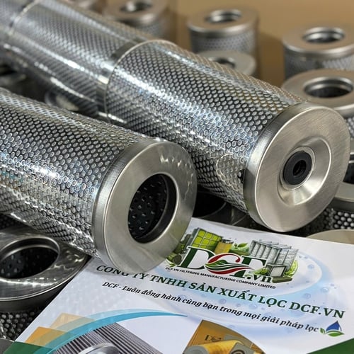 Lõi lọc tách dầu – nước DCF.vn | Inox phủ PTFE/Teflon