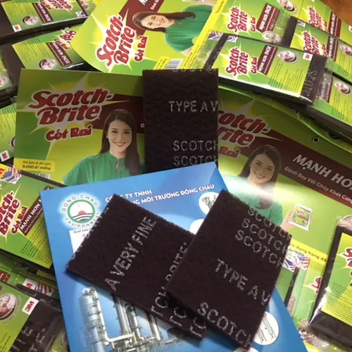 Miếng nhám 3M 7447 chùi xoong nồi khét