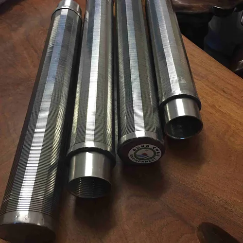 Ống lọc khe 0.1mm, một đầu kín, một đầu ren trong