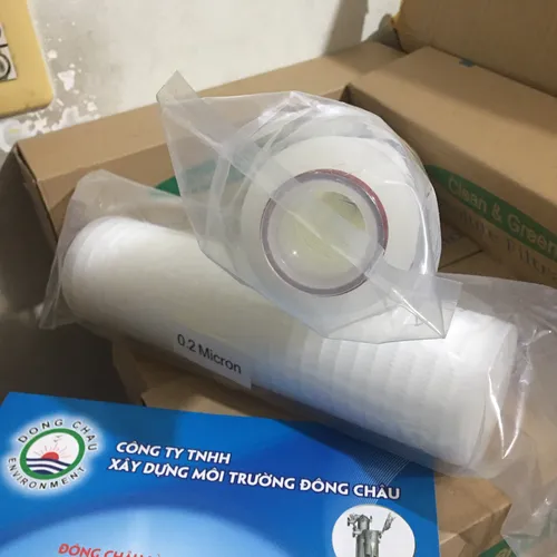 Lõi Lọc Nước Clean Green O-Ring 222 Hai Đầu Bằng 