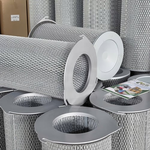 Phin lọc bụi PE chống tĩnh điện cho môi trường bụi dễ cháy