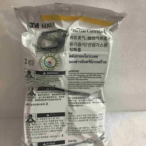 Phin Lọc Hơi Hữu Cơ/Khí Axit 3M™ 6003 