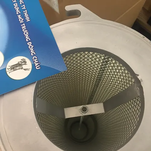 Phin lõi lọc khí giấy PE có 4 tai ngàm