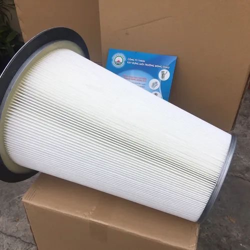 Phin lõi lọc bụi hình nón có vành PE