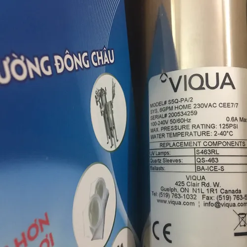 Bộ đèn khử trùng UV Viqua S5Q-PA2
