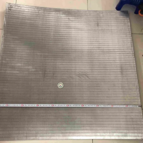 Tấm lưới Johnson khe 0.1mm 1m x 1m