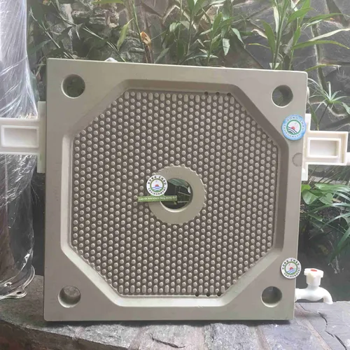 Tấm nhựa máy ép bùn màu xanh cho xử lý nước thải