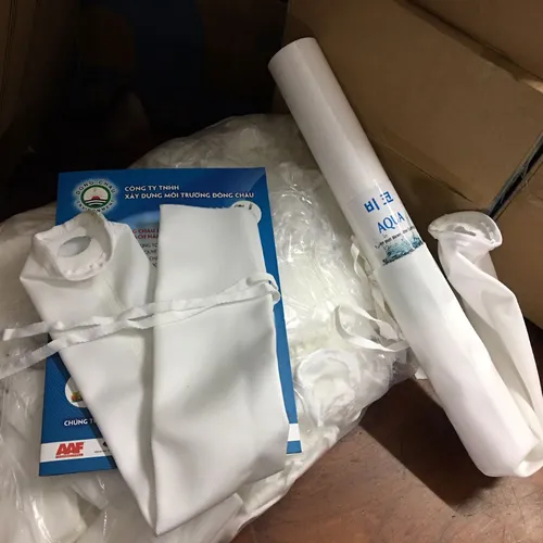 Túi Vải dệt PP Catod bọc lõi lọc 20 inch