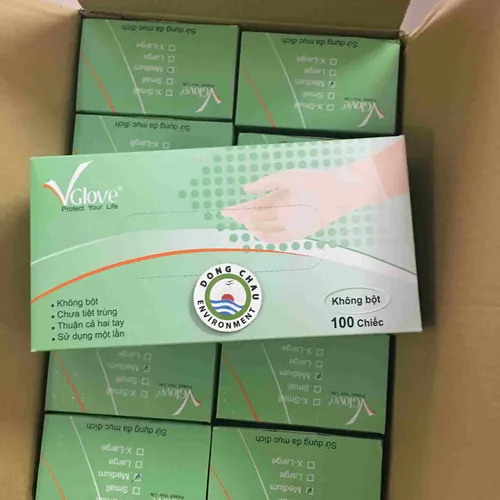 Găng tay Y tế có bột Vglove