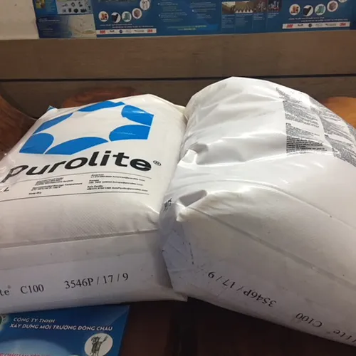 Hạt nhựa làm mềm nước C100 Purolite