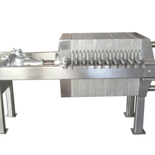 Máy ép bùn khung bản dùng trong xử lý nước thải